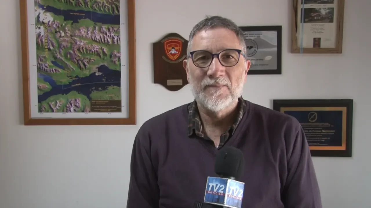 Marcelo Almirón, intendente del Parque Nacional Tierra del Fuego