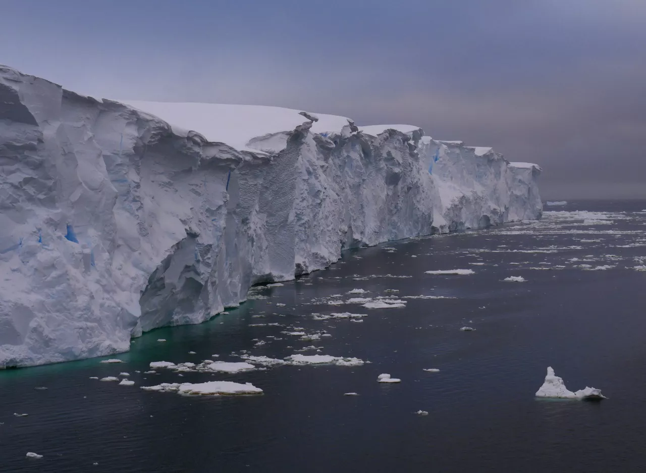 glaciar enorme
