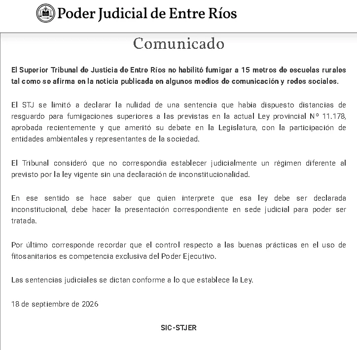 comunicado
