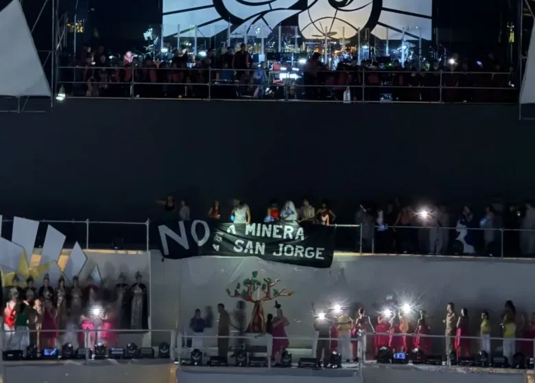 no a la mina san juan