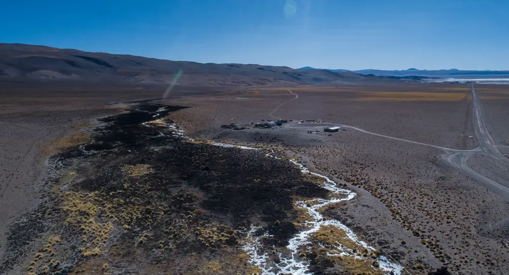 vega seca del río Trapiche